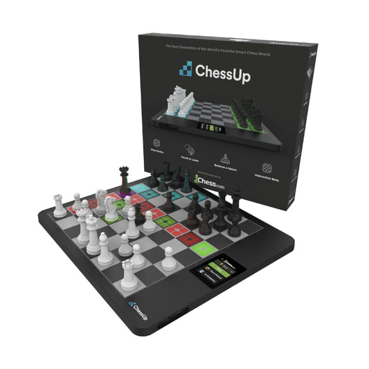 ChessUp 2 Smart Electronic Chess Board – WiFi, AI & Light-Up Pieces