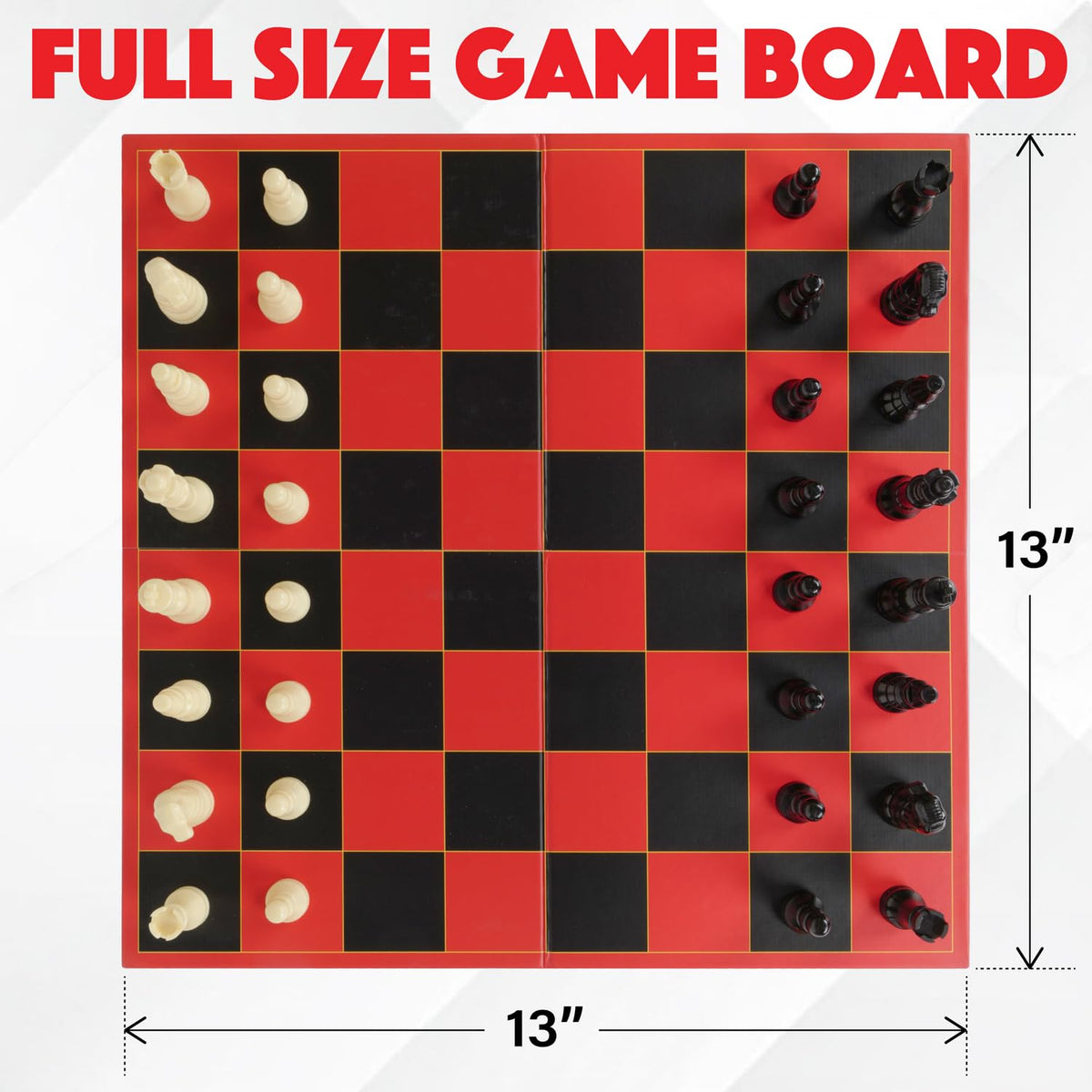 Classic Folding Chess Set – Educational Strategy Game